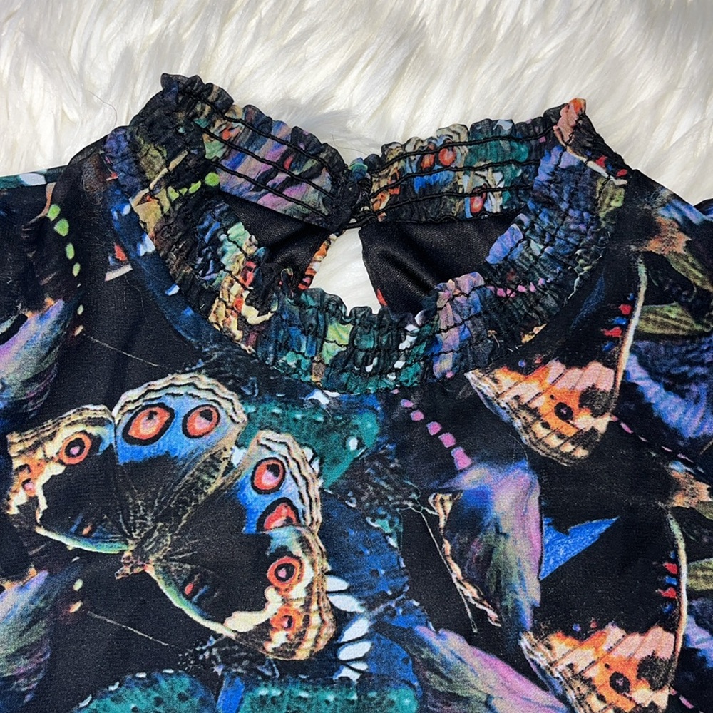 Show Me Your Mumu Junebug Bell Mini Dress ~ in Beautyfly - Picture 6 of 16
